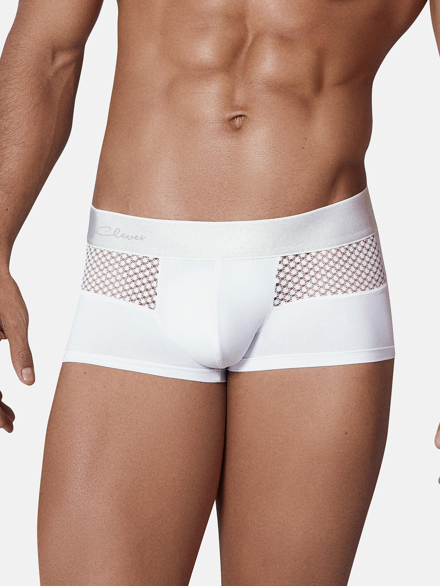 Boxer Urge Herren Weiss L von Clever