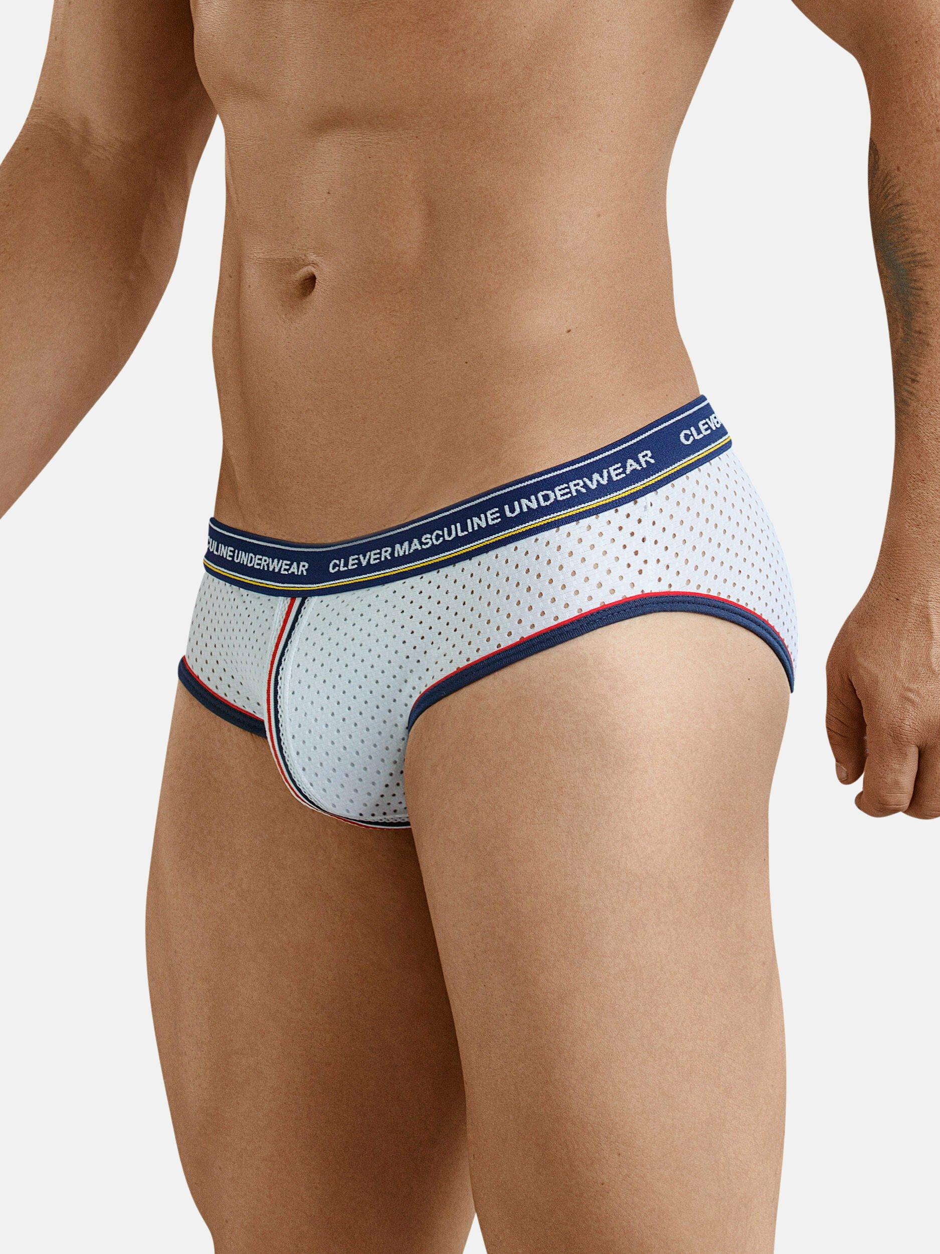 Briefs Fransua Herren Weiss M von Clever