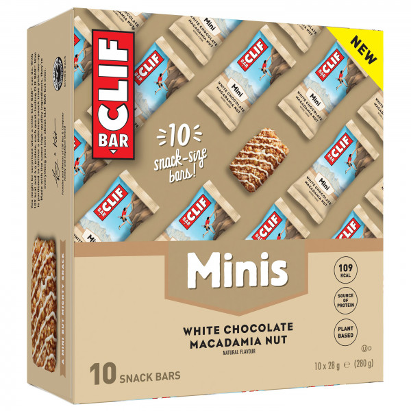 Clif Bar - Mini White Chocolate Macadamia Nut - Energieriegel Gr 28 g Clif Bar - Mini White Chocolate Macadamia Nut - Energieriegel Gr 28 g von Clif Bar