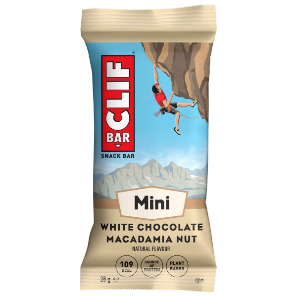 Clif Bar - Mini White Chocolate Macadamia Nut - Energieriegel Gr 28 g von Clif Bar