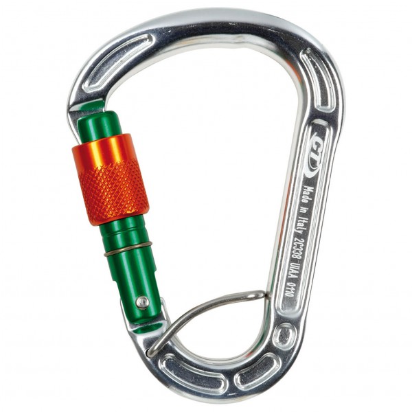 Climbing Technology - Concept SGL - HMS-Karabiner grau von Climbing Technology