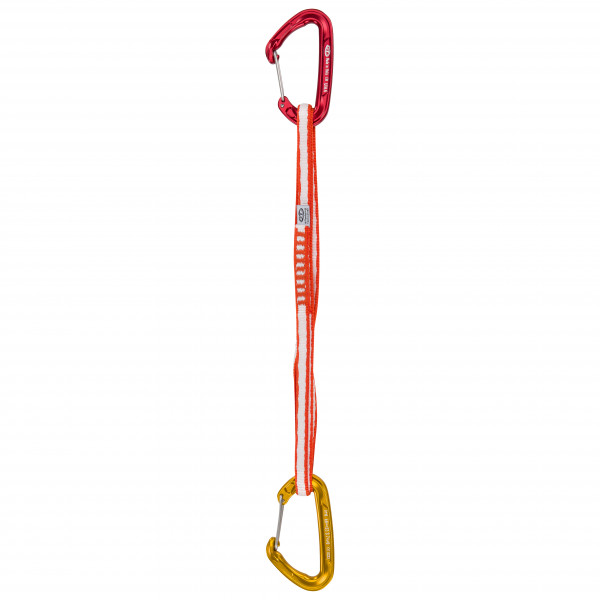 Climbing Technology - Fly-Weight Evo Set - Express-Set Gr 10 mm / 22 cm - Single beige/rot/weiß/rosa von Climbing Technology