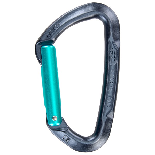 Climbing Technology - Lime S - Schnappkarabiner Gr One Size blau von Climbing Technology