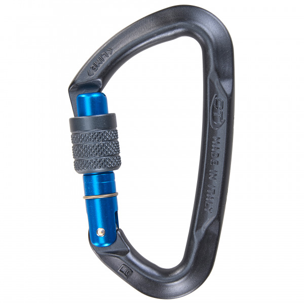 Climbing Technology - Lime SG - Schraubkarabiner grau/blau von Climbing Technology