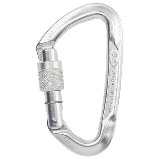 Climbing Technology - Lime Schrauber - Schraubkarabiner grau von Climbing Technology