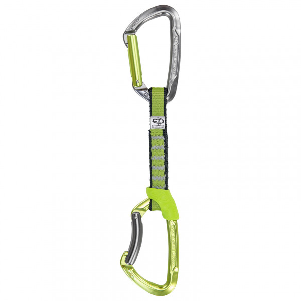 Climbing Technology - Lime Set Nylon - Express-Set Gr 12cm;17cm;6 x 12cm grau von Climbing Technology