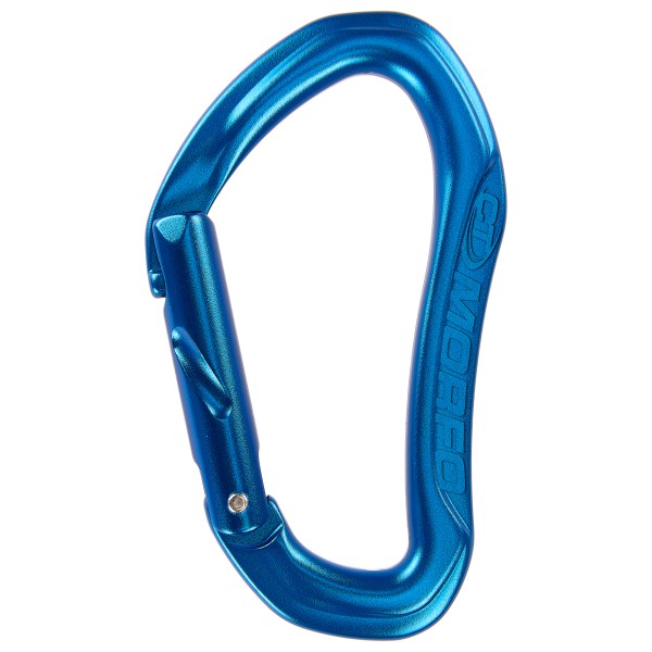 Climbing Technology - Morfo S - Schnappkarabiner Gr One Size blau von Climbing Technology