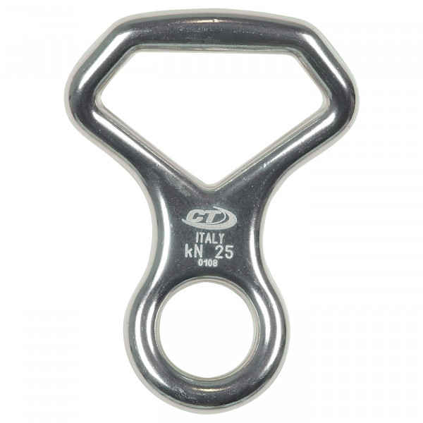 Climbing Technology - Otto Curved - Abseilgerät Gr 79 g grau von Climbing Technology