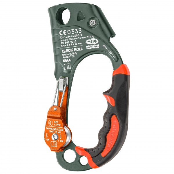 Climbing Technology - Quick Roll Ascender + Pulley - Steigklemme titan von Climbing Technology