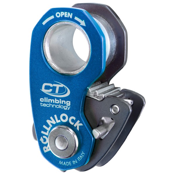 Climbing Technology - Rollnlock - Steigklemme Gr One Size grau/blau von Climbing Technology