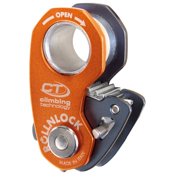 Climbing Technology - Rollnlock - Steigklemme Gr One Size grau/orange von Climbing Technology