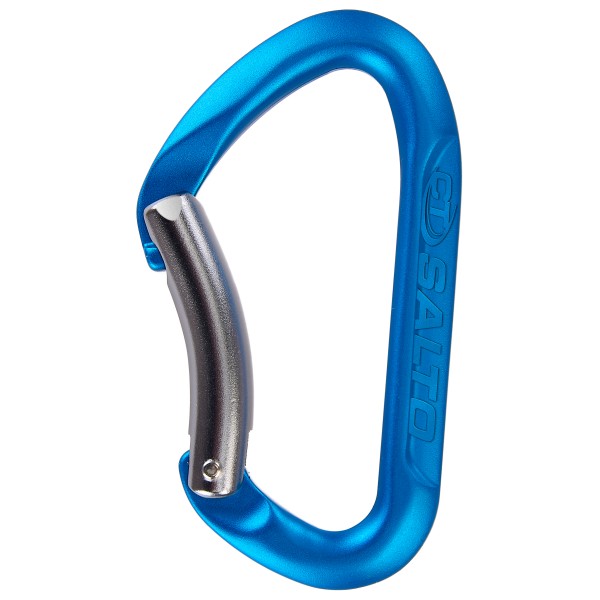 Climbing Technology - Salto B - Schnappkarabiner Gr One Size blau von Climbing Technology