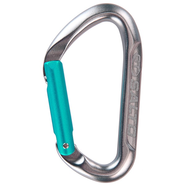 Climbing Technology - Salto S - Schnappkarabiner Gr One Size grau von Climbing Technology