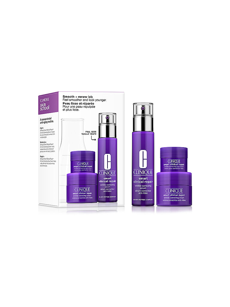 CLINIQUE Geschenkset - Smooth & Renew Lab Skincare Set 30ml /15ml / 5ml von Clinique