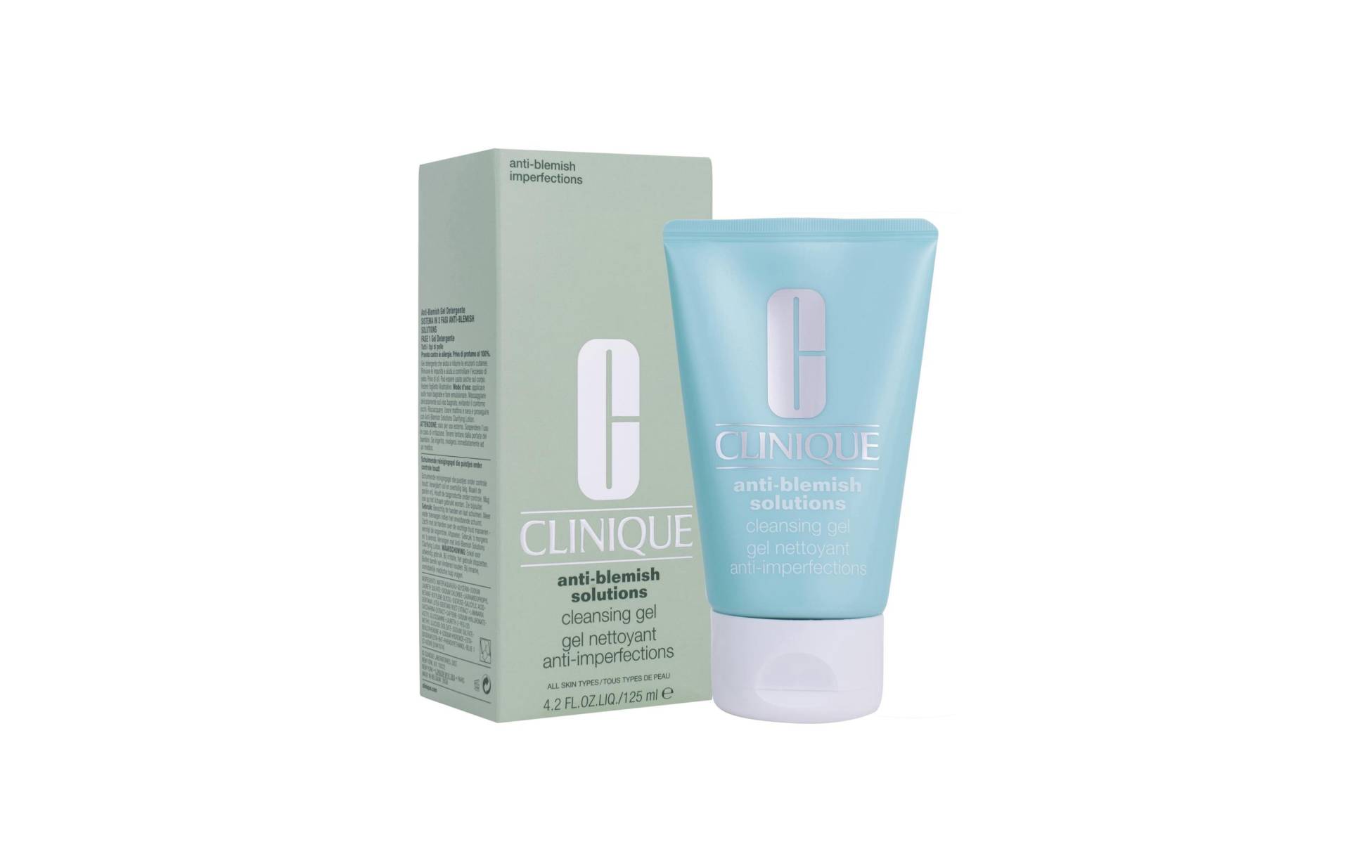 CLINIQUE Gesichtsreinigungsgel »Anti-Blemish Solutions 125 ml«, Premium Kosmetik von Clinique