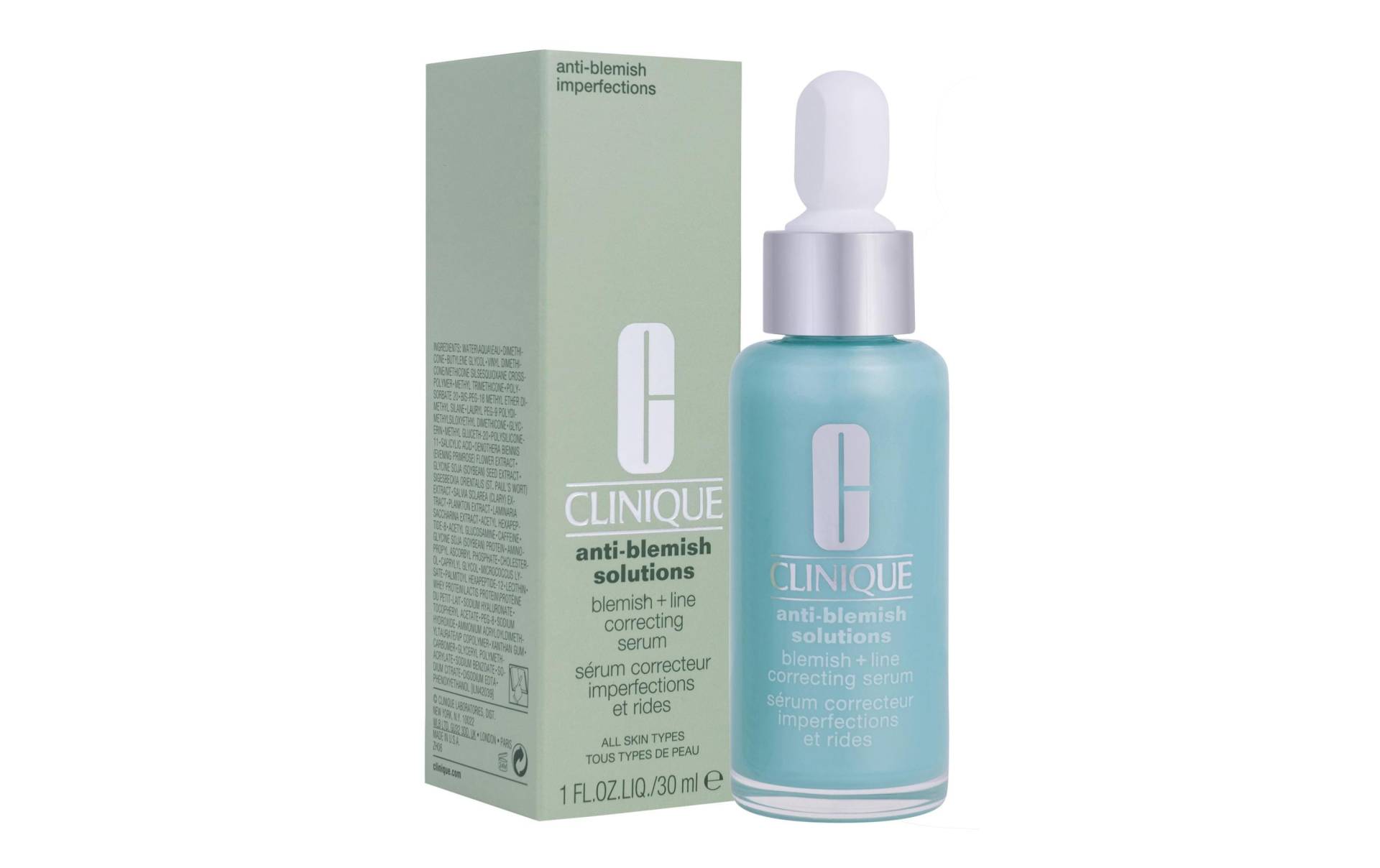 CLINIQUE Gesichtsserum »Anti-Blemish Solutions Blemish + Line 30 ml«, Premium Kosmetik von Clinique