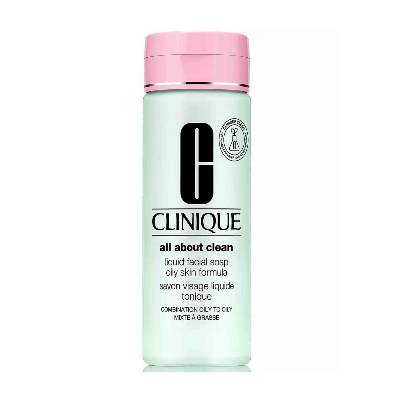 Clinique 3-Step System Liquid Facial Soap Oily Skin 200ml Damen von Clinique