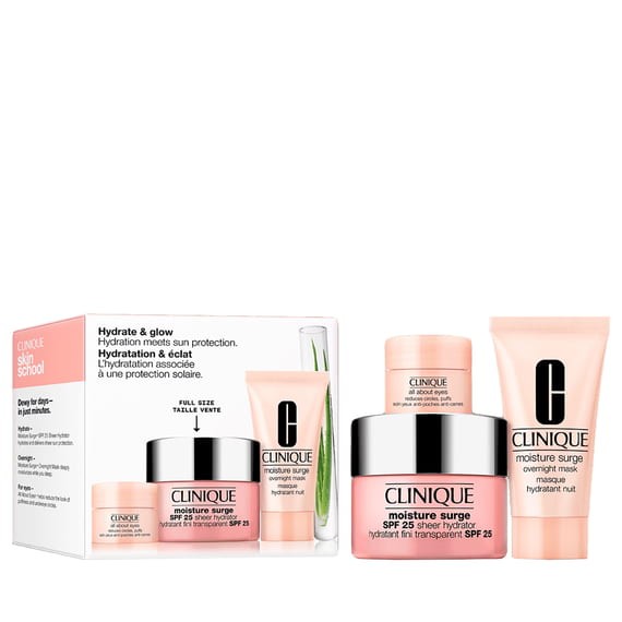 Clinique Set - Moisture Surge Hydration And Glow Spf Set von Clinique