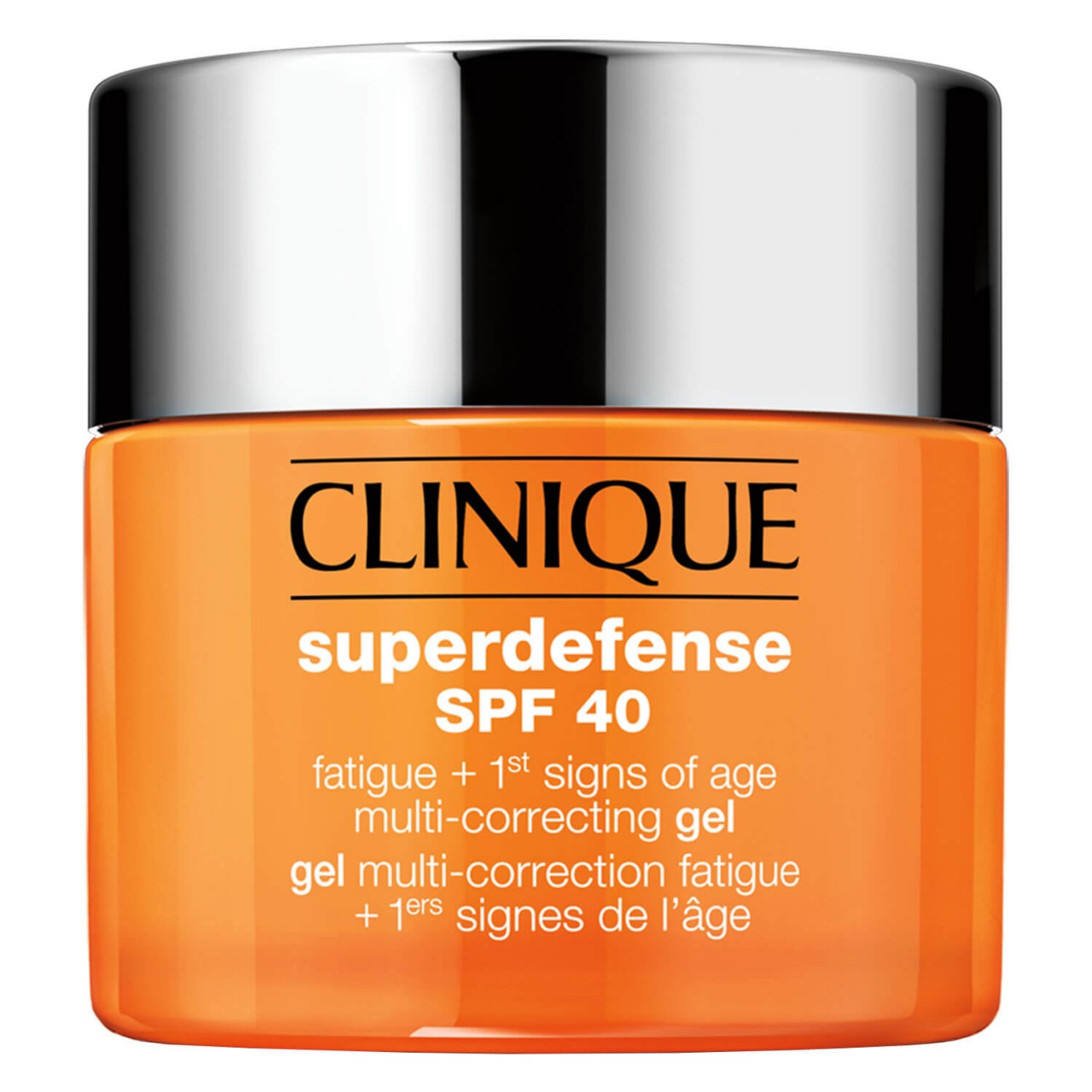 Superdefense - SPF 40 Fatigue + 1st Signs of Age Multi-Correcting Gel von Clinique