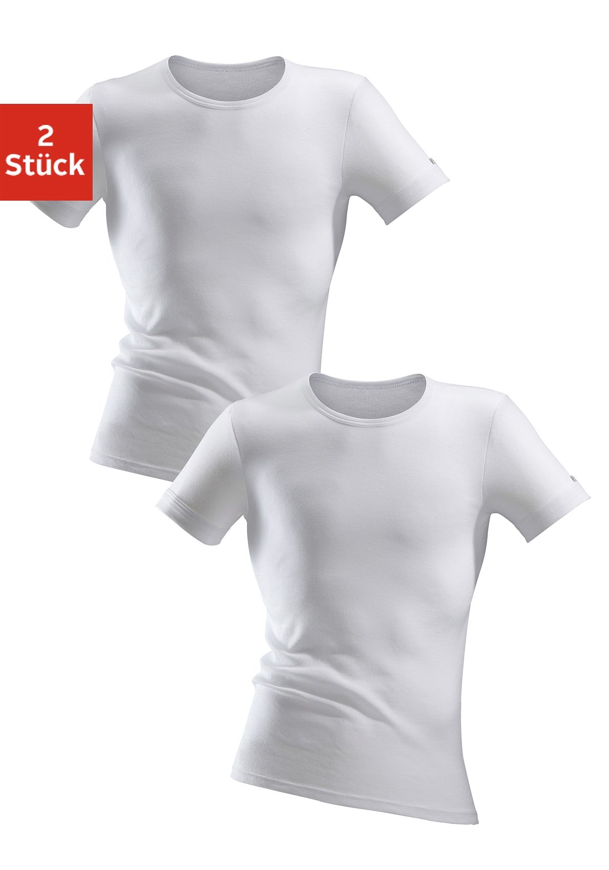 Clipper Exclusive Unterhemd, (2 St.), spürbar weich und glatt - in Feinripp, Unterziehshirt, Kurzarm T-Shirt Clipper Exclusive Unterhemd, (2 St.), spürbar weich und glatt - in Feinripp, Unterziehshirt, Kurzarm T-Shirt von Clipper Exclusive