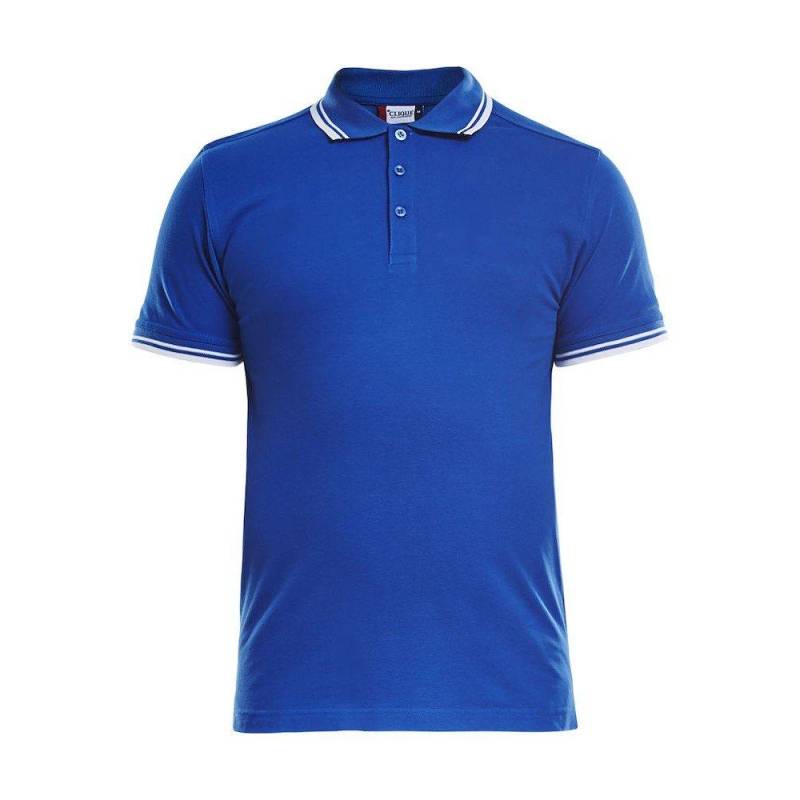 Amarillo Poloshirt Damen Königsblau S von Clique