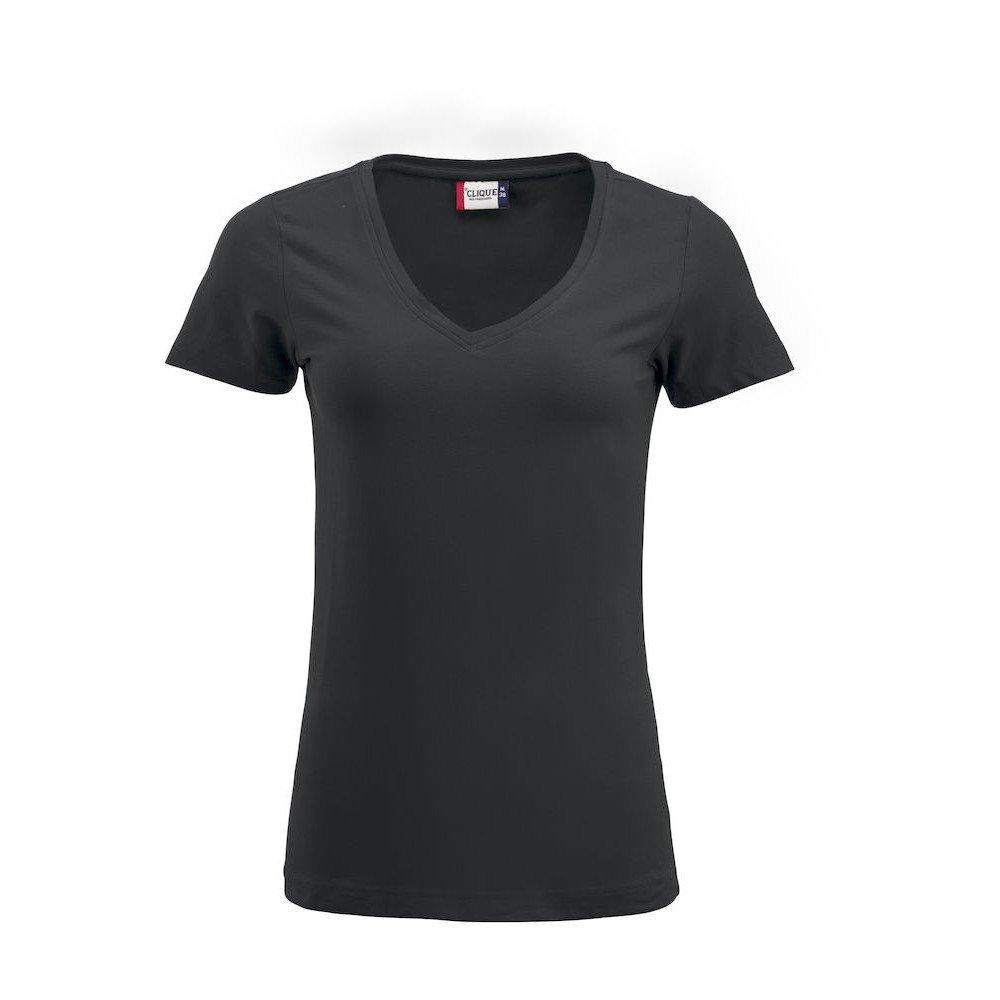 Arden Tshirt Damen Schwarz XXL von Clique