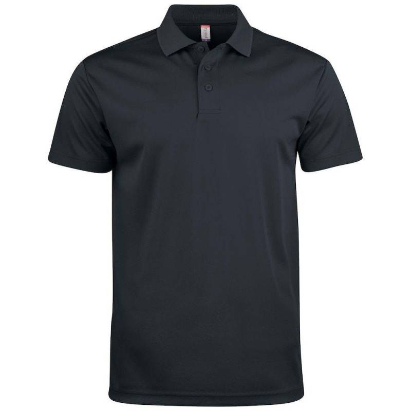 Basic Active Poloshirt Damen Schwarz XS von Clique