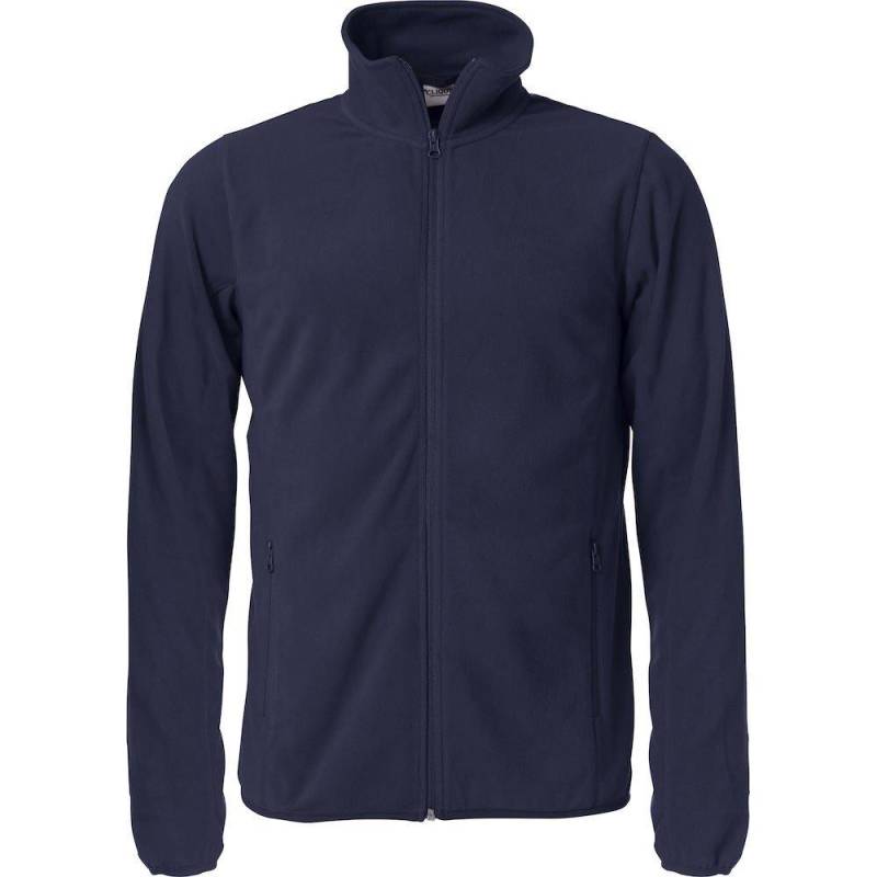 Basic Fleecejacke Herren Marine 3XL von Clique