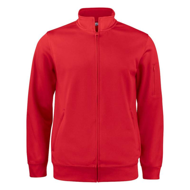 Basic Jacke Aktiv Damen Rot Bunt L von Clique