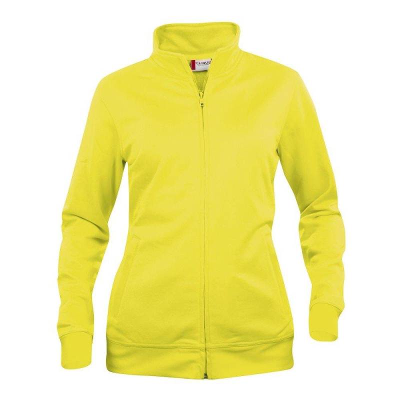 Basic Jacke Damen Gelb Bunt L von Clique