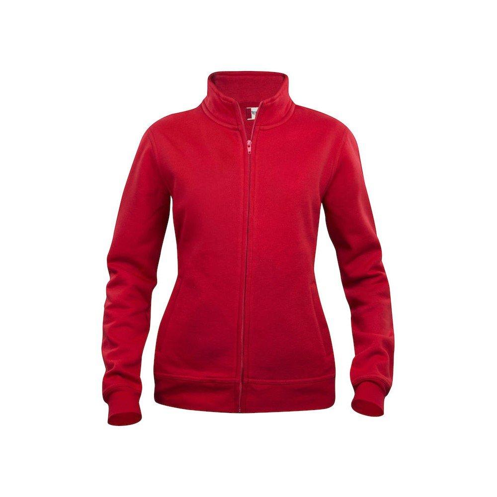 Basic Jacke Damen Rot Bunt M von Clique