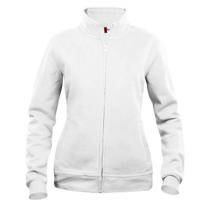 Basic Jacke Damen Weiss L von Clique