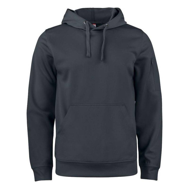 Basic Kapuzenpullover Aktiv Damen Schwarz L von Clique