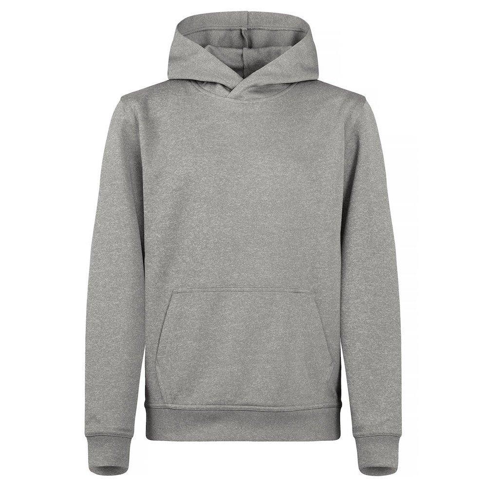 Clique - Basic Kapuzenpullover Aktiv, 140/146, Grau von Clique