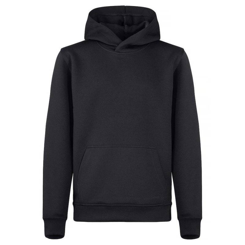 Basic Kapuzenpullover Aktiv Jungen Schwarz 140/146 von Clique