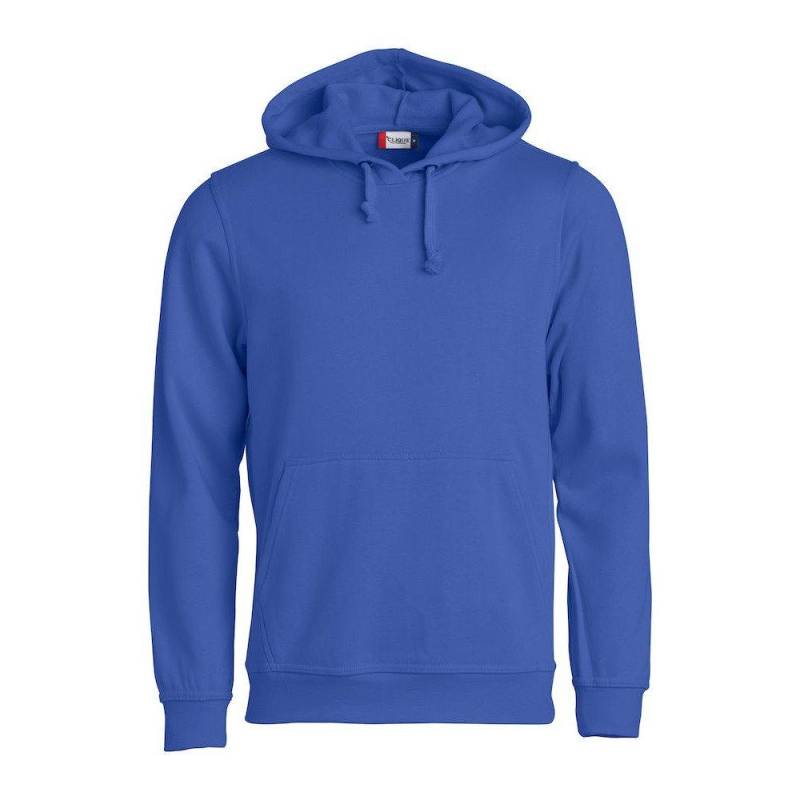 Basic Kapuzenpullover Damen Blau M von Clique