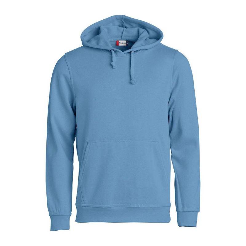 Basic Kapuzenpullover Damen Hellblau XXL von Clique