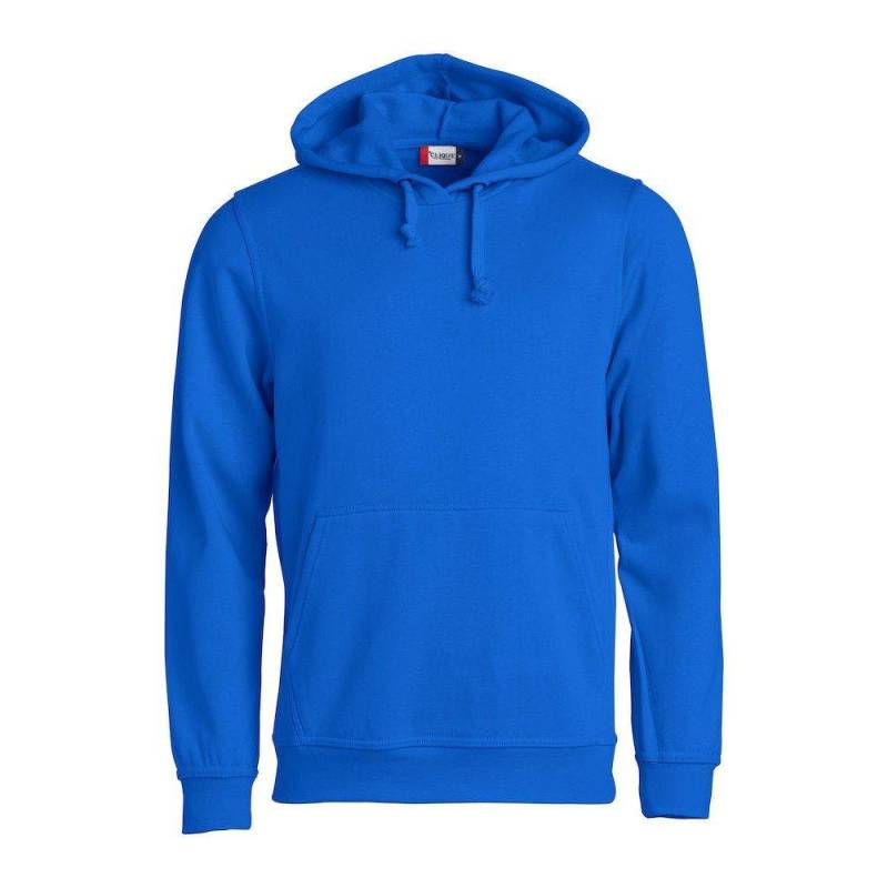 Basic Kapuzenpullover Damen Königsblau L von Clique