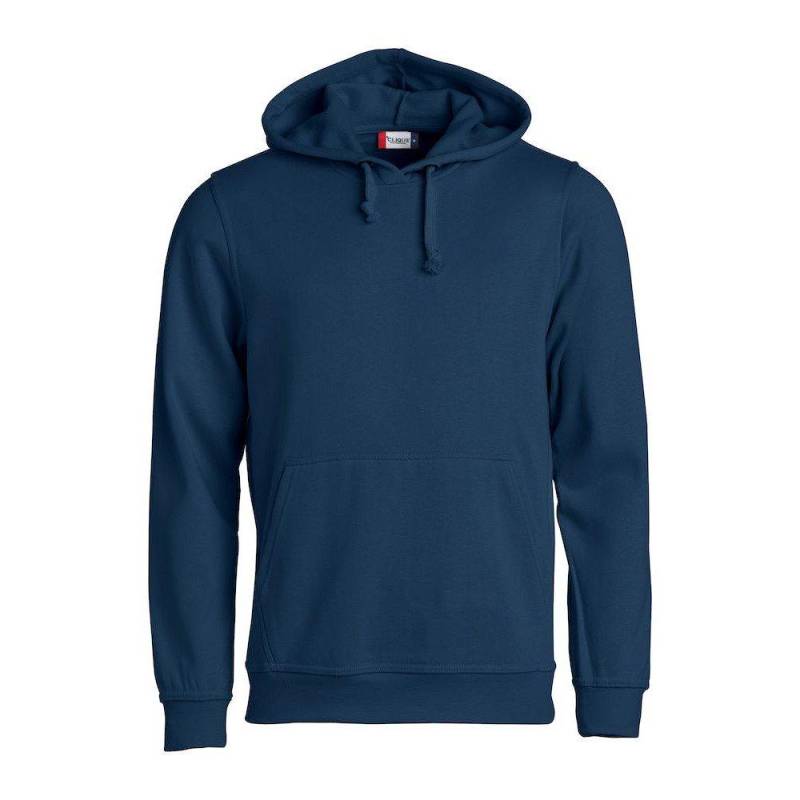 Basic Kapuzenpullover Damen Marine L von Clique