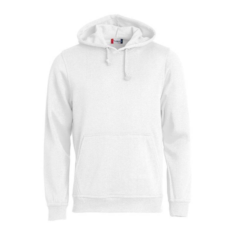 Basic Kapuzenpullover Damen Weiss 3XL von Clique