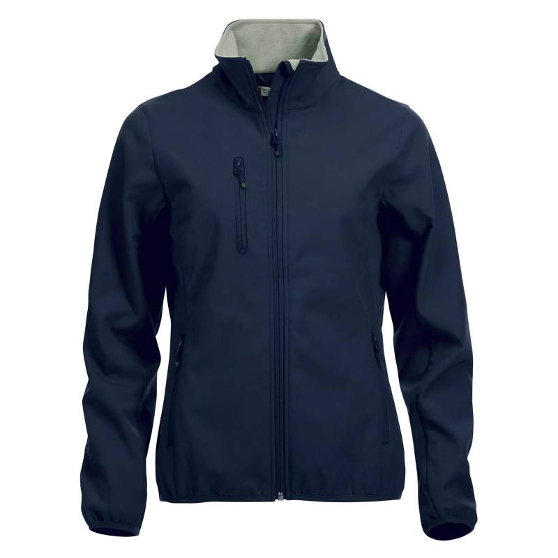 Basic Softshelljacke Damen Marine XS von Clique