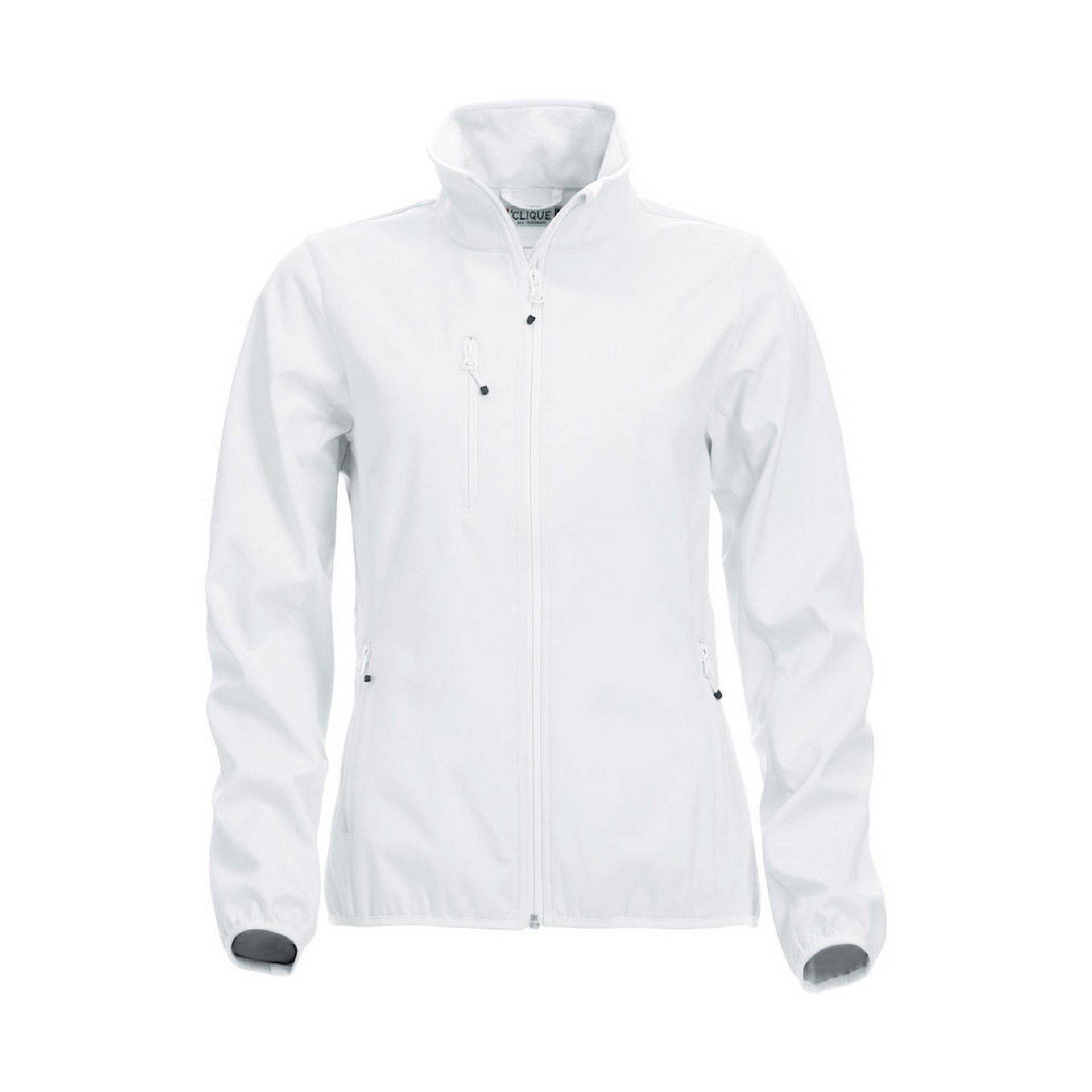 Basic Softshelljacke Damen Weiss XXL von Clique