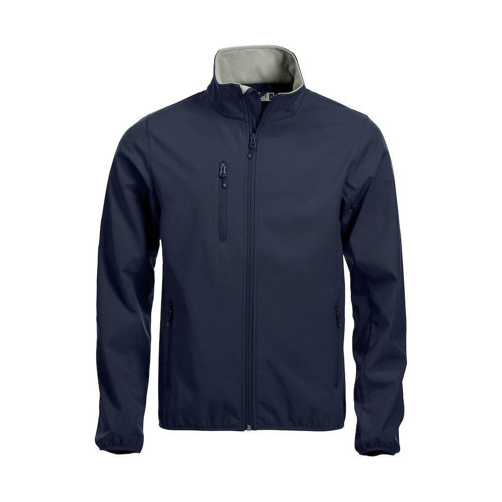 Basic Softshelljacke Herren Marine XS von Clique