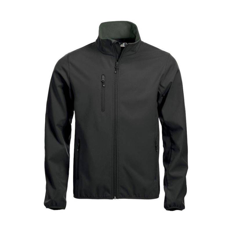 Basic Softshelljacke Herren Schwarz 4XL von Clique