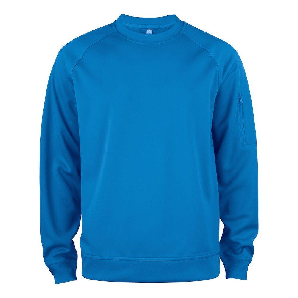 Clique - Basic Sweatshirt Rundhalsausschnitt Aktiv, für Damen, Königsblau, Größe M von Clique