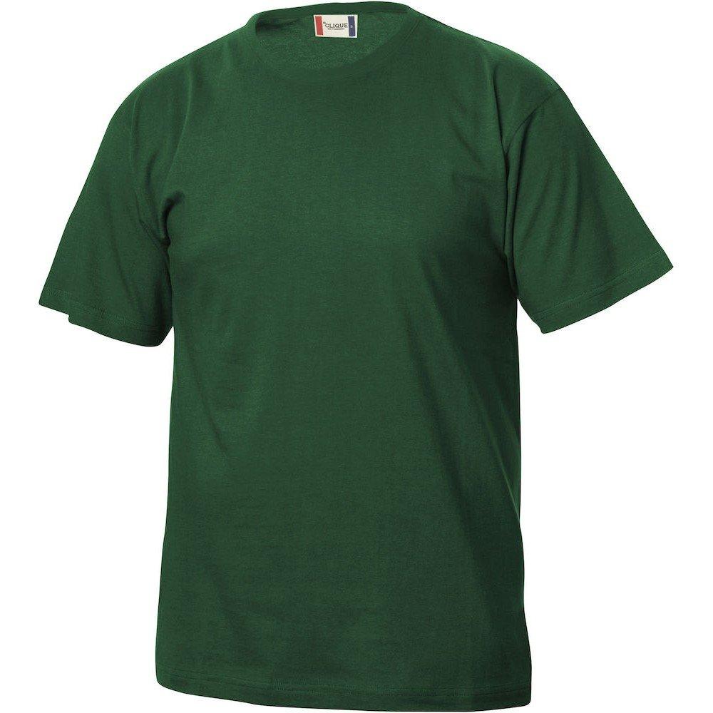 Clique - Basic TShirt, 122/128, Grün von Clique