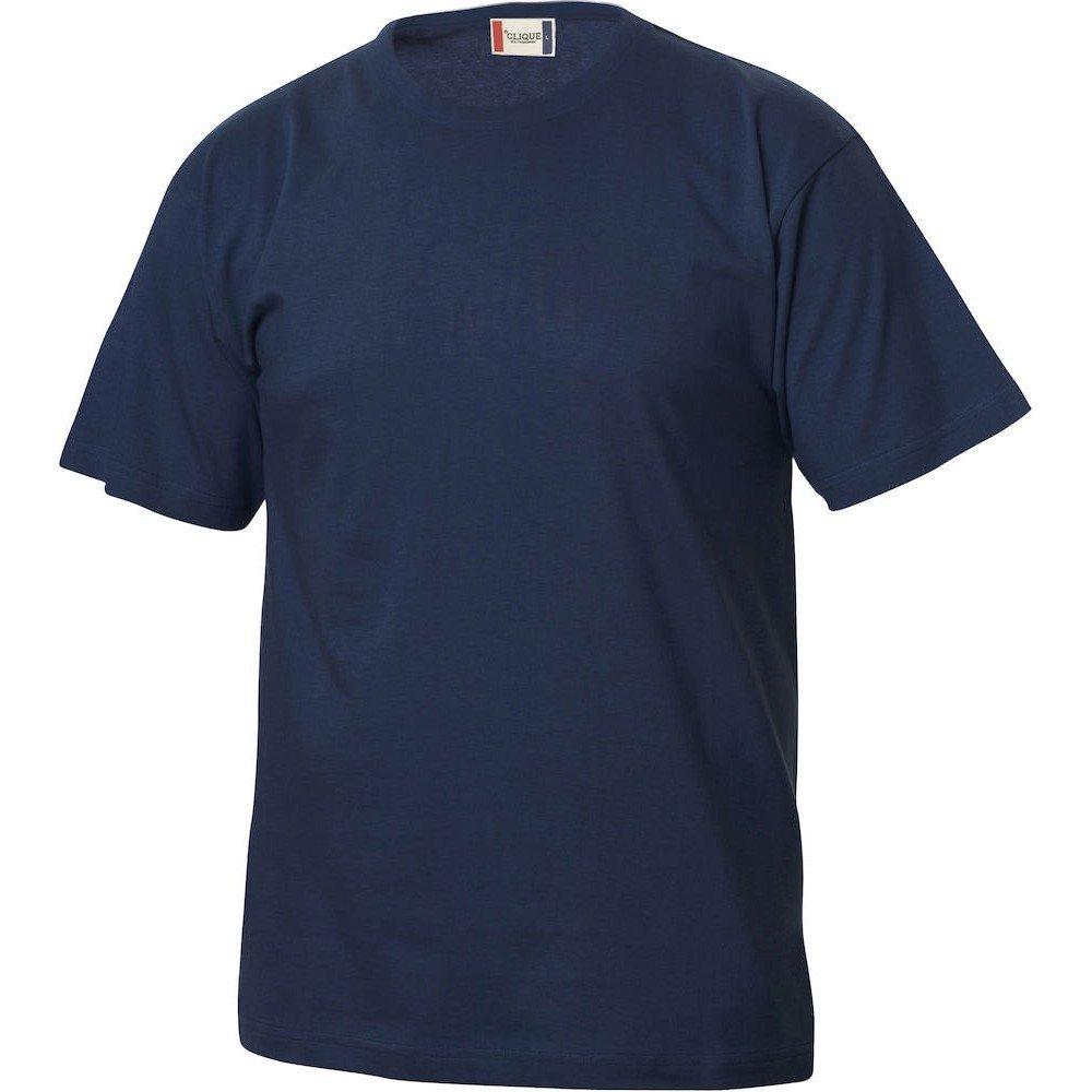 Basic Tshirt Jungen Marine 122/128 von Clique