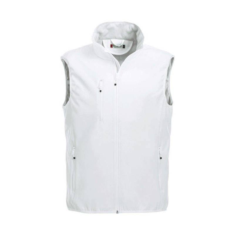 Basic Weste Herren Weiss XS von Clique