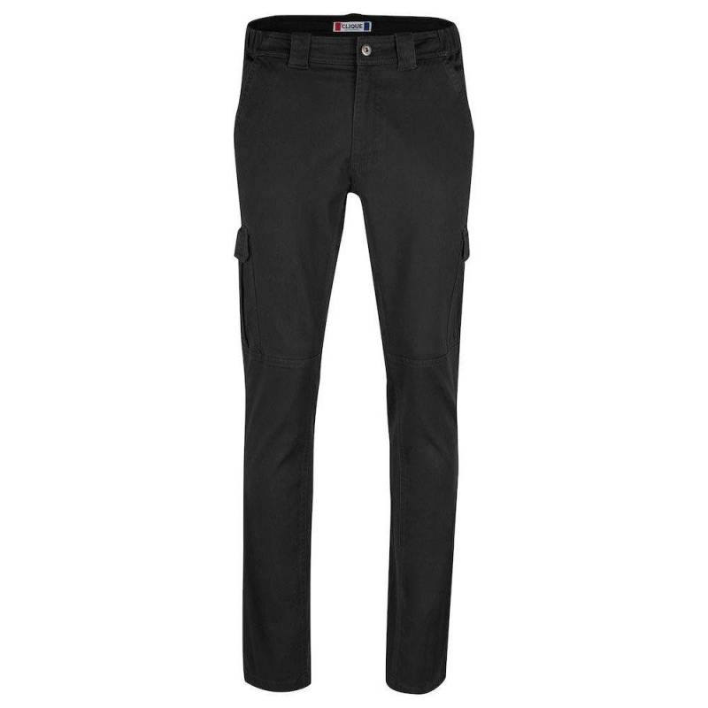 Cargohose Herren Schwarz L von Clique