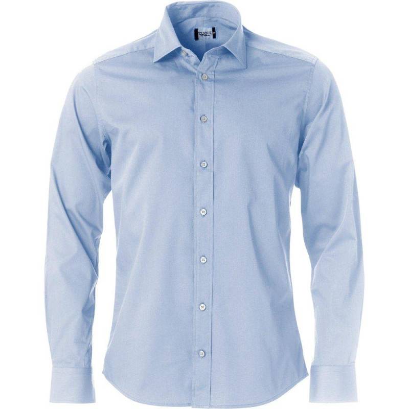 Clark Formelles Hemd Herren Hellblau XS von Clique